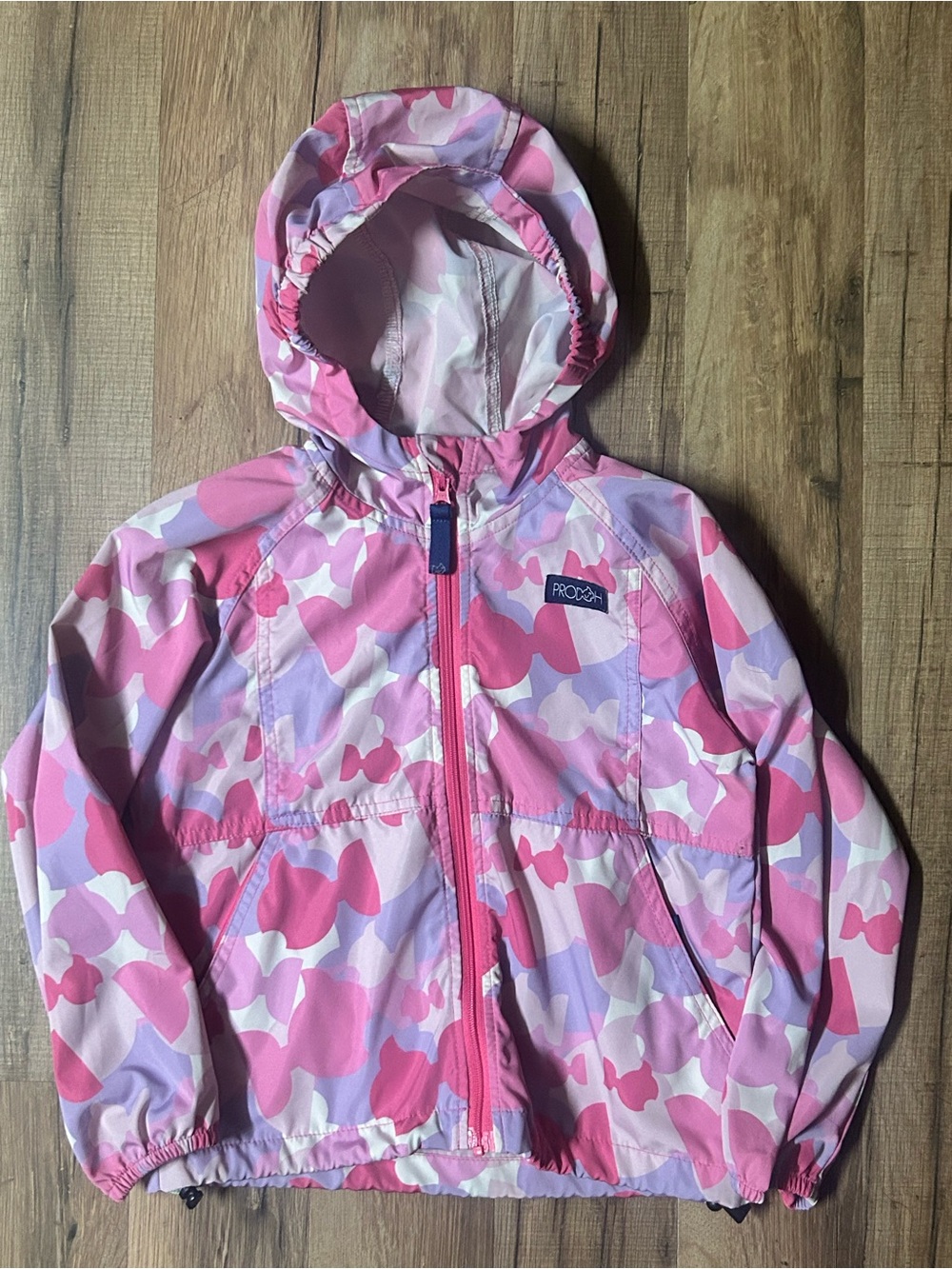 Prodoh Toddler Girls Windbreaker Jacket Size 3T